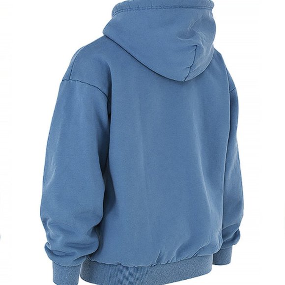 HOUSE OF CB 'Storm' Azure Zip Through Hoodie NWOT - Picture 5 of 5